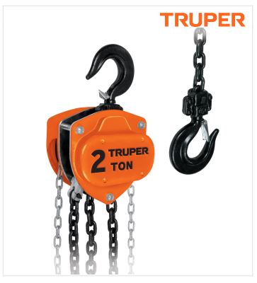 TECLES_Polipasto de cadena de 2 ton, Truper CÓDIGO: 16826