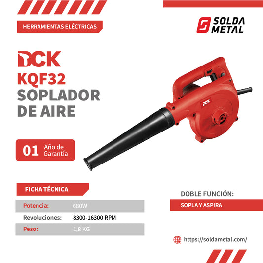Soplador de aire 680W KQF32- DCK