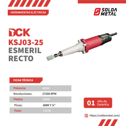 Esmeril recto 400W KSJ03-25- DCK